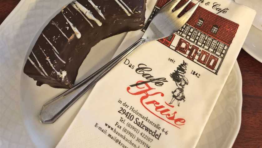 Baumkuchen im Cafe-Kruse