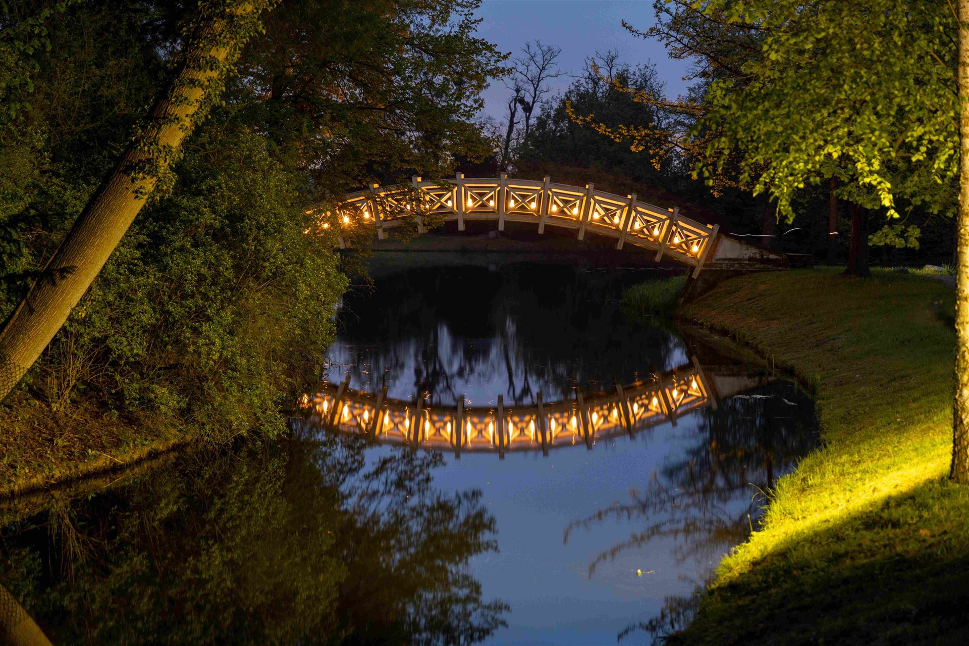 Blaue Stunde Wörlitz © KsDW Peter Dafinger