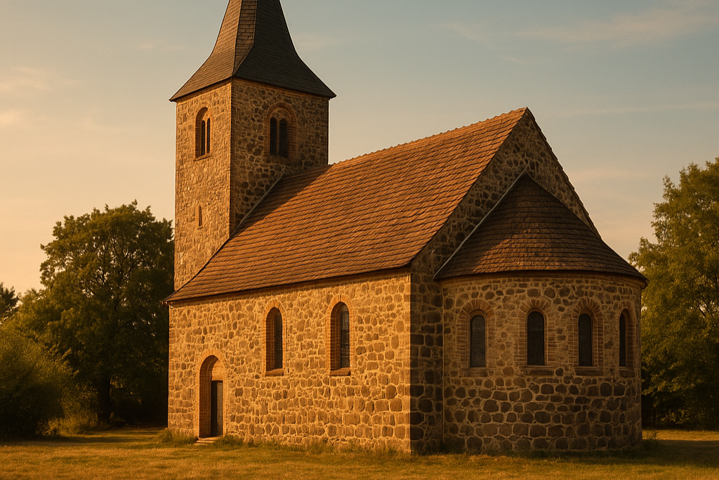 Feldsteinkirche im Fläming (Symbolbild, KI-generiert)