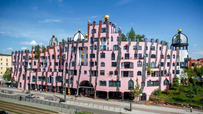 Grüne Zitadelle von Magdeburg 