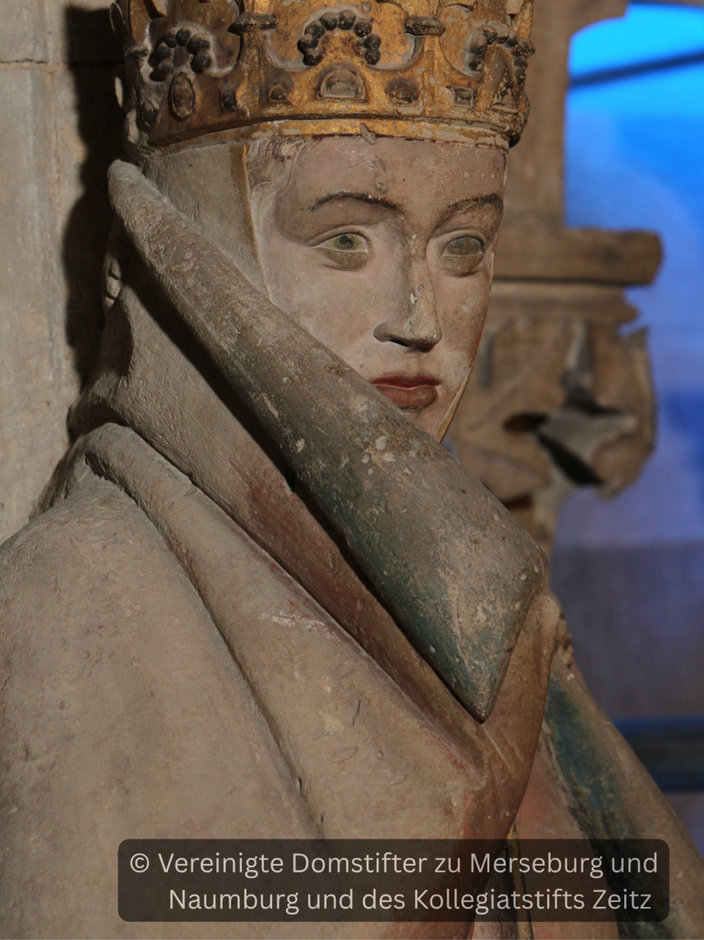 Westchor, Stifterfigur Uta von Ballenstedt, Naumburg, Dom St. Peter und St. Paul