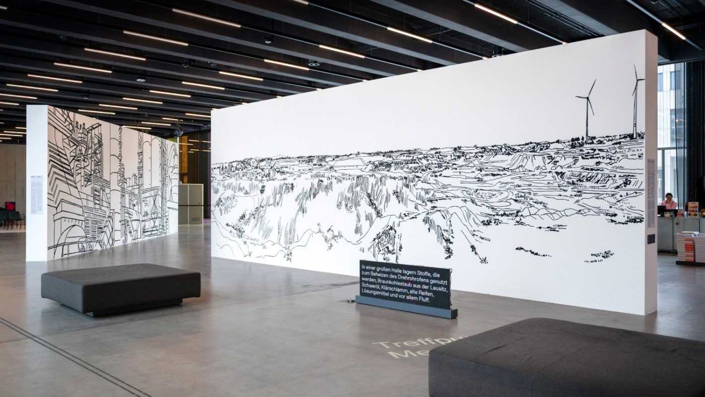 Ausstellungsansichten Soda | Linsen | Fluss - Bauhausmuseum Dessau