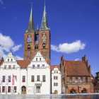 Ansicht Rathaus mit St. Marien